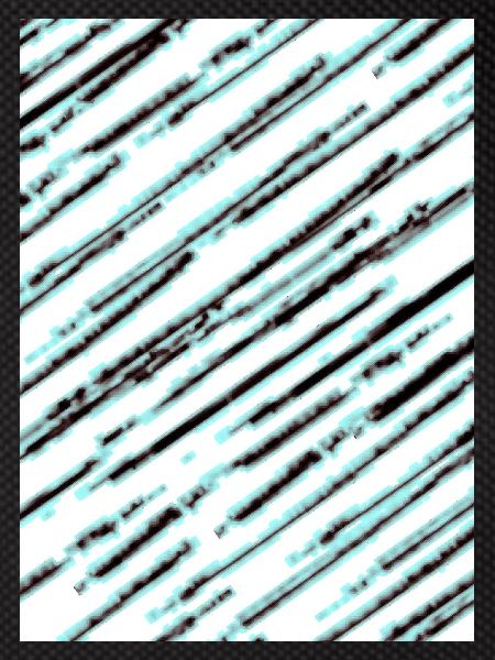 Diagonal turquoise texture
