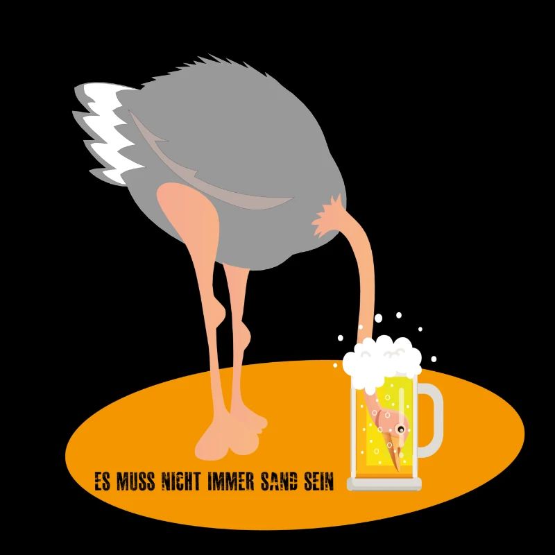 La tête dans le sable (Édition bière autruche)