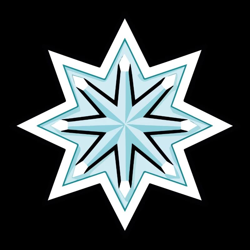 Snowflake Icon Winter