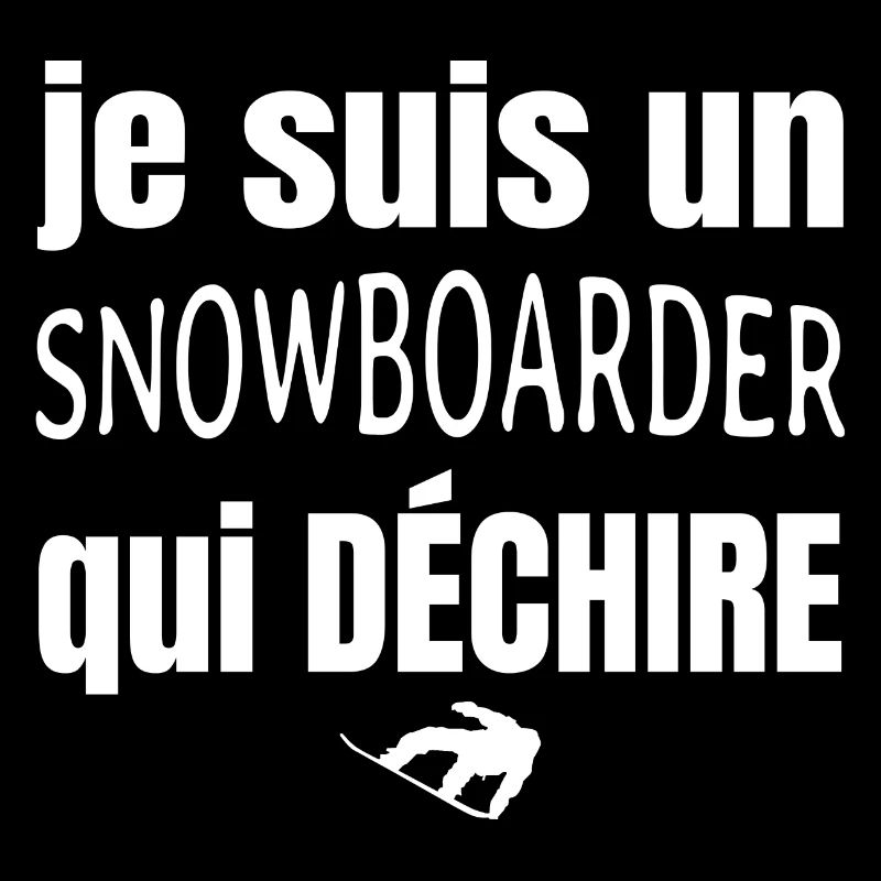 snowboarder qui déchire