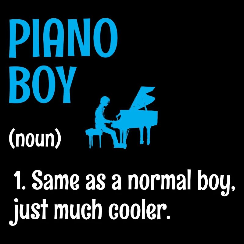 Piano Boy Wie Ein Normaler Junge, Nur viel Cooler Pi