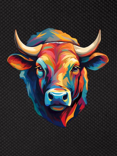 Cow's head modern