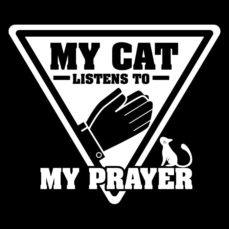 Prière de chat chemise