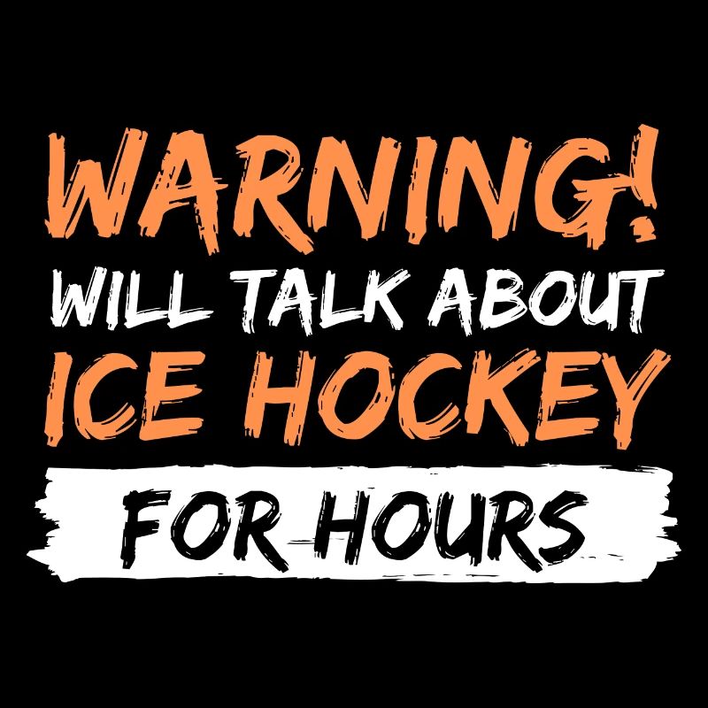 über eishockey sprechen geschenk idee spruch