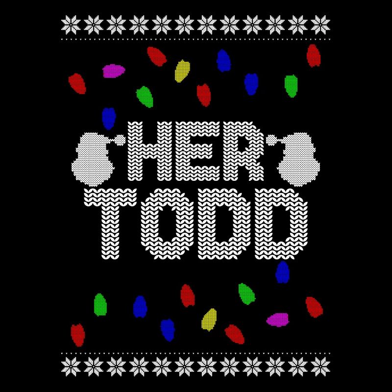 Son Margo Her Todd Ugly Christmas Couple Matching