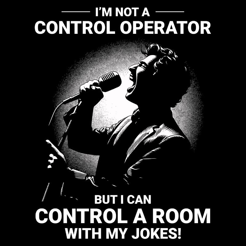 Ham Radio Operator Stand-Up Comedy Control Room