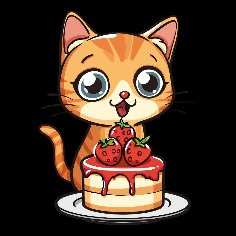 Cat Pie Cake Sweet Tooth Snacking Baking Sweet