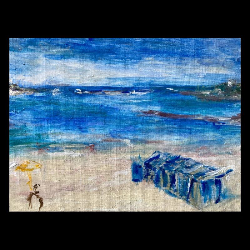 Plage d'été
