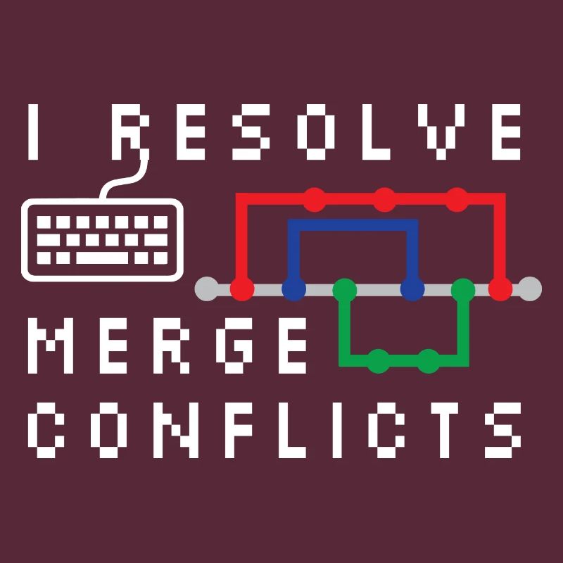 I Resolve Merge Conflicts Coding Programming Devel