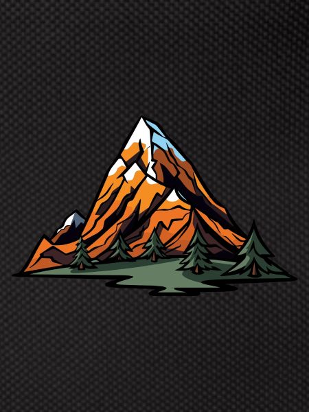 Mountains Landscape Symbol