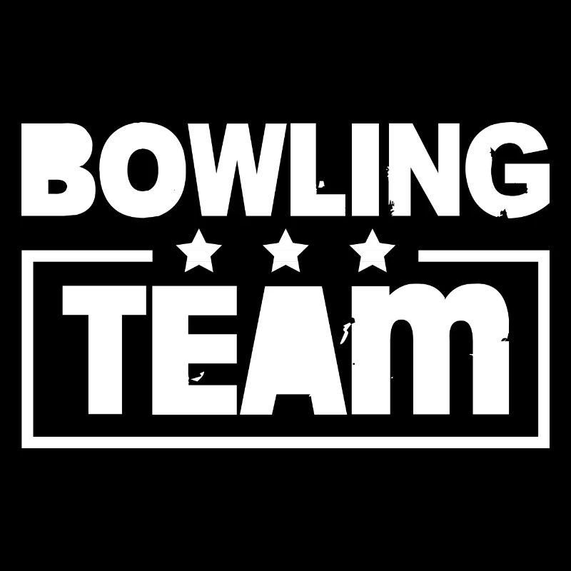 Bowling Team Mannschaft Bunt