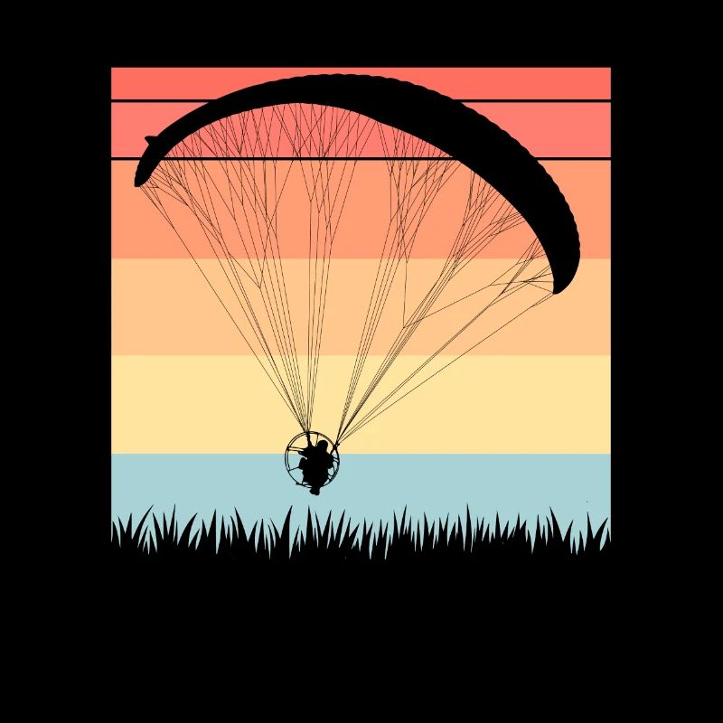 Pilote de paramoteur Paramoteur Parapente motorisé