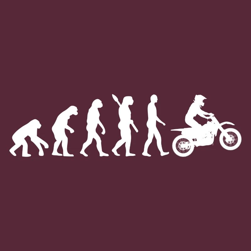 Evolution Graphic Dirt Biker Motorcycle Enduro Mot