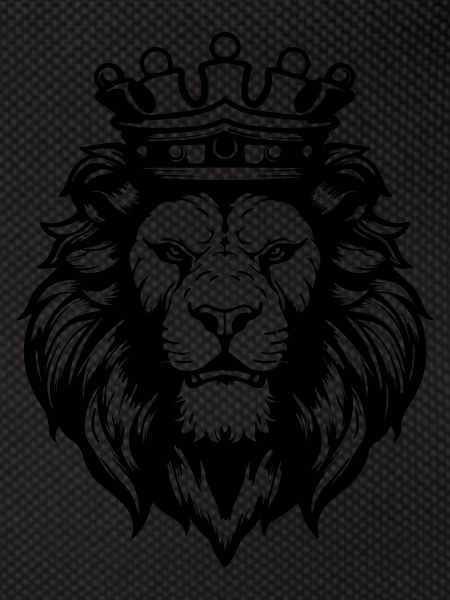Lion Crown Head King