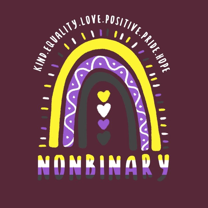 Nonbinary Boho Regenbogen
