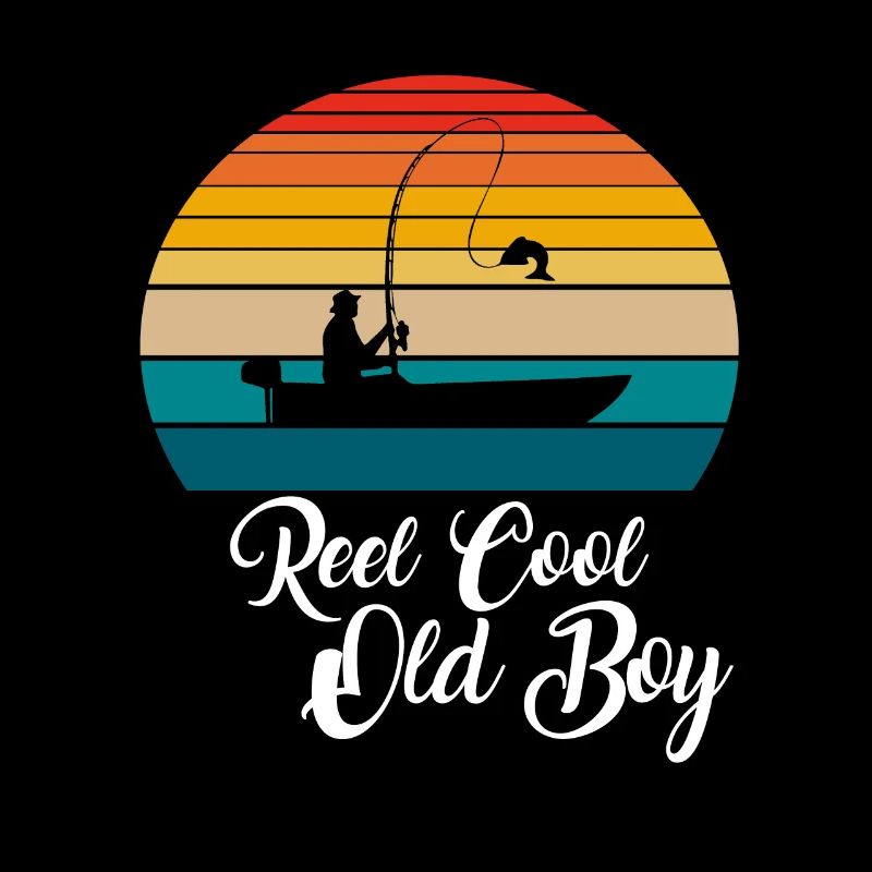Reel Cool Old Boy Cadeaux de pêche