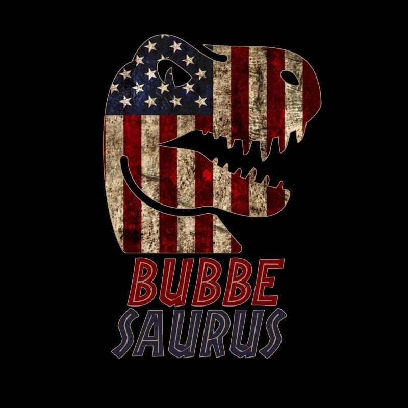Patriotic Bubbe Dinosaur