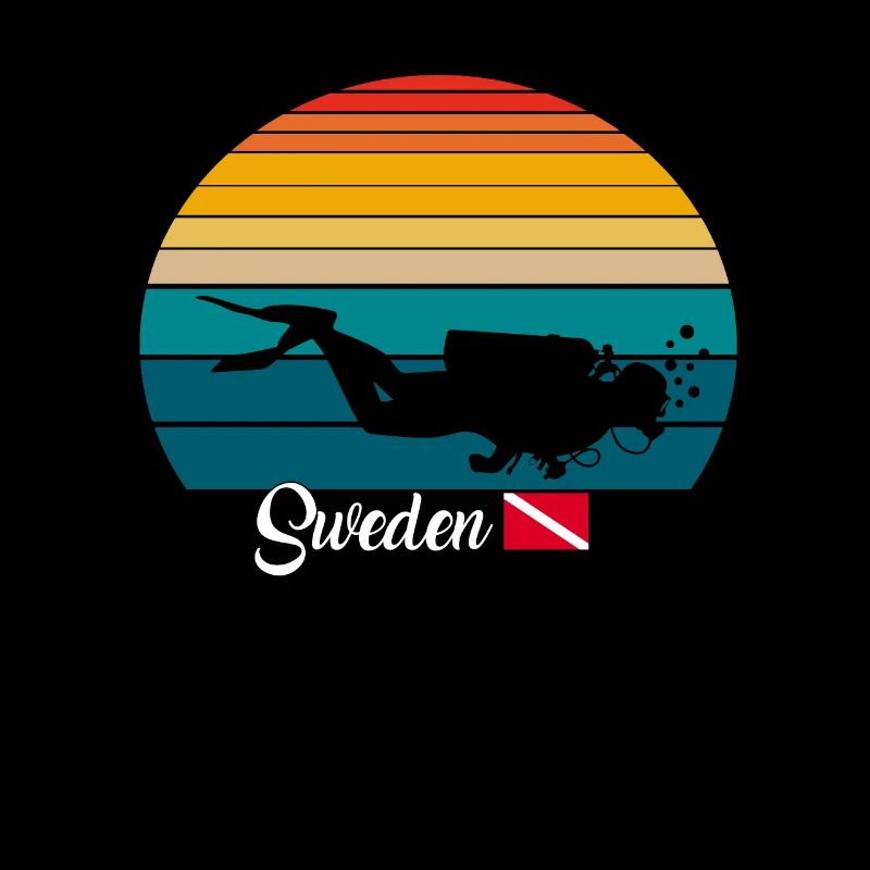 Sweden Scuba Diving Gift