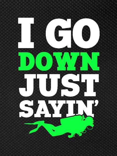 diver's saying