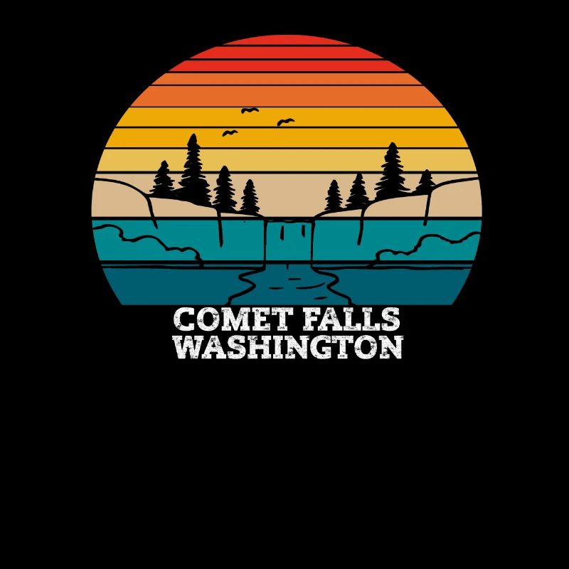 Comet Falls Washington