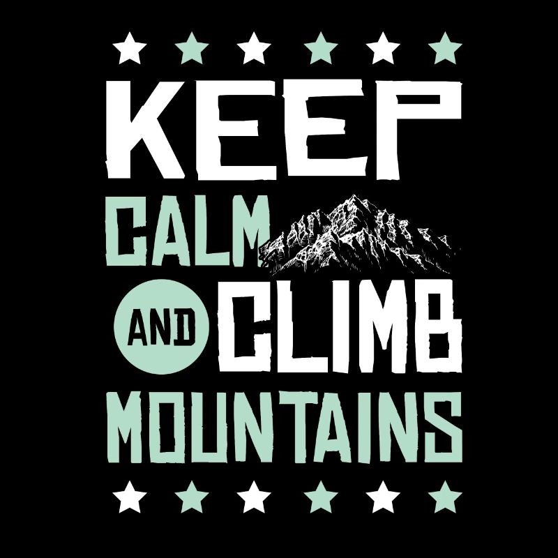 keep calm klettern