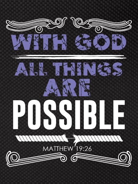 Bible God Everything Possible