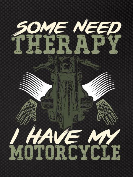 Motorcycle Therapy Biker