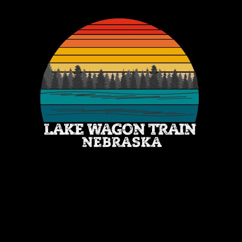 Lake Wagon Train Nebraska