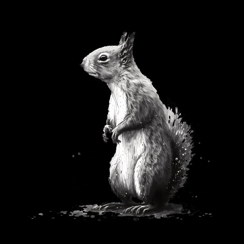 Squirrel art