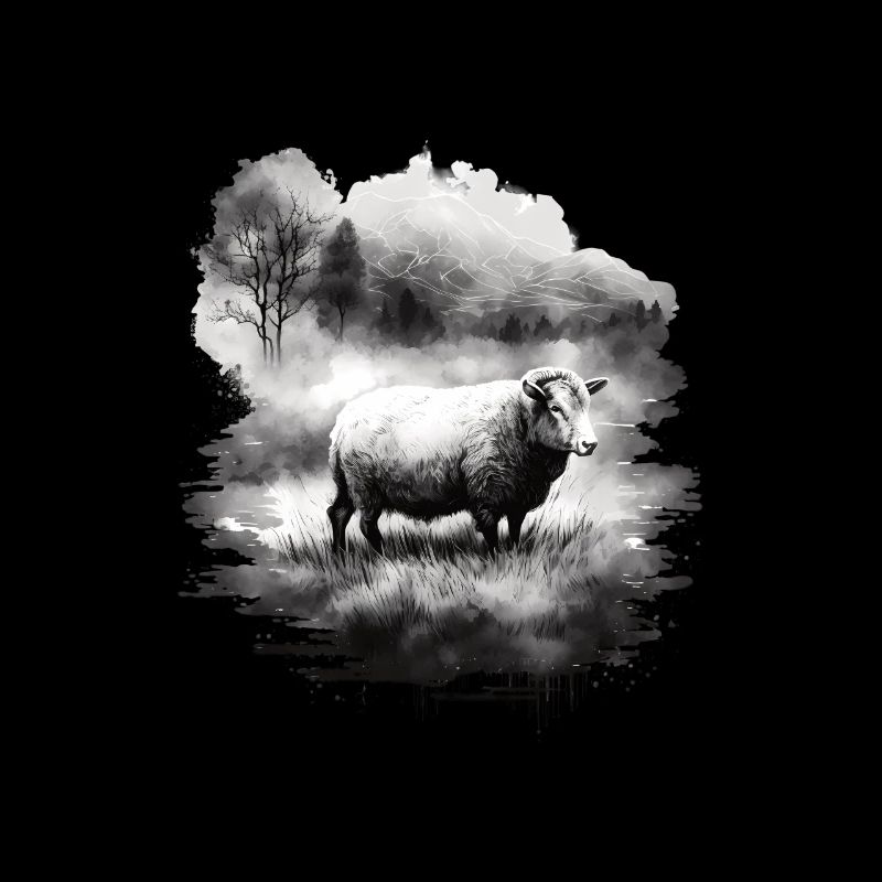 Sheep Landscape