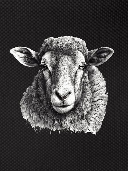 Sheep Portrait