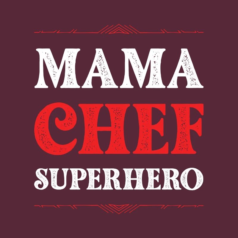 Mama Chef Superheld Mutter