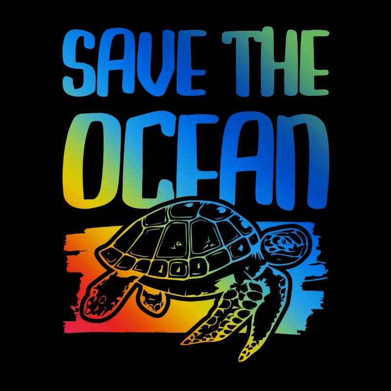 Save the Ocean Turtle