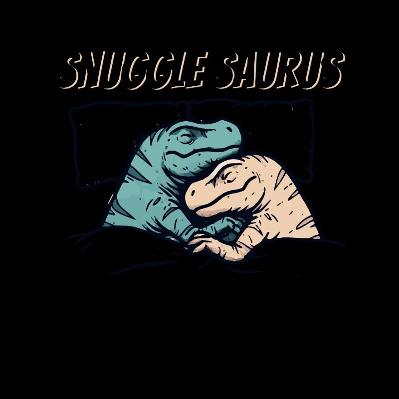 Funny Sleeping Dinosaur Cuddle Saurus