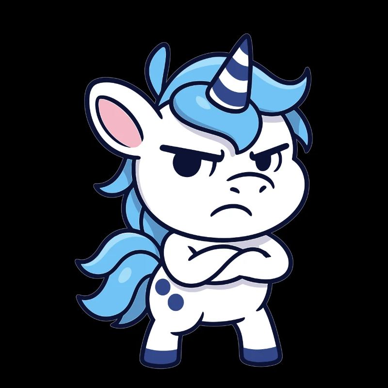 Freches Einhorn