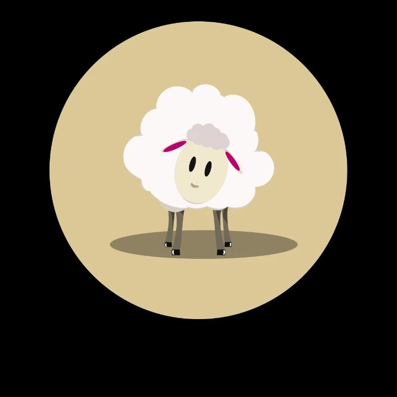 Sheep T-Shirt Front View