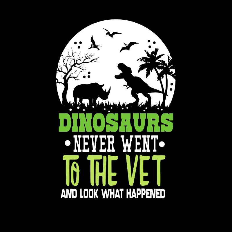 Tierarzt Beruf Veterinär Dinosaurier Geschenkidee