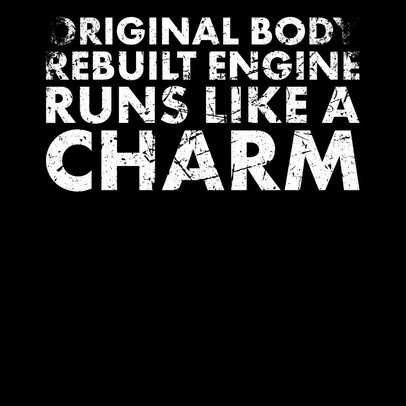 The original, converted engine runs like a