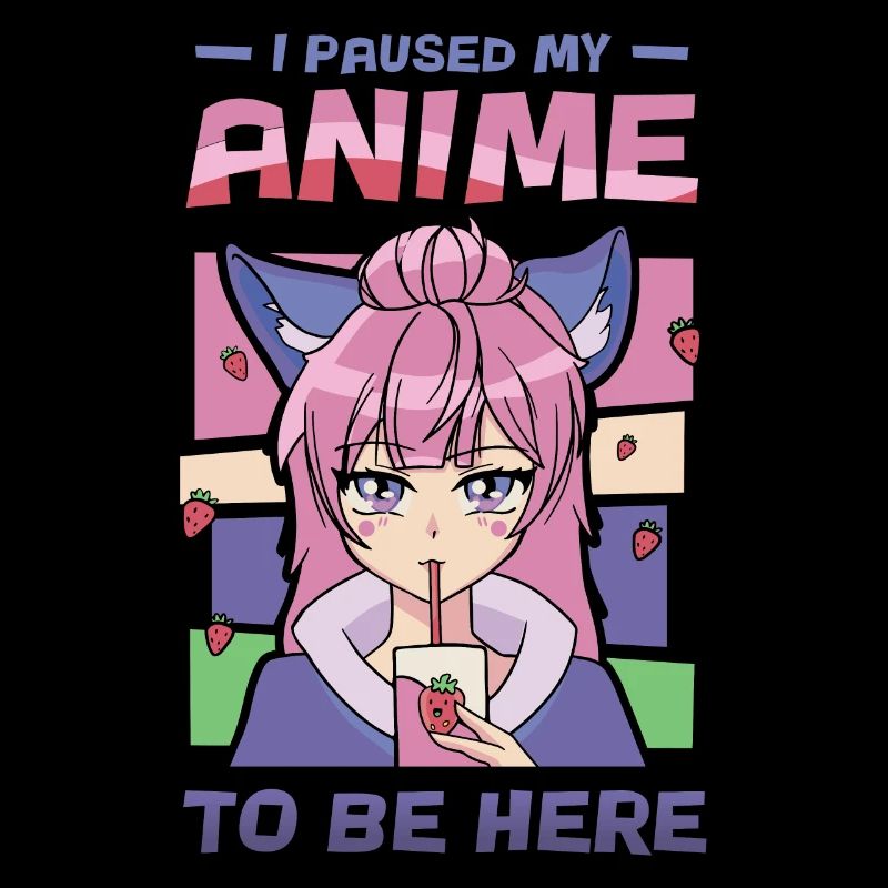 I stopped my anime to design here