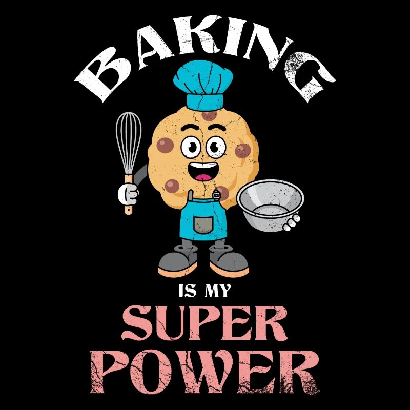 Backen Ist Meine Superkraft Zum Bäcker Oder Backen