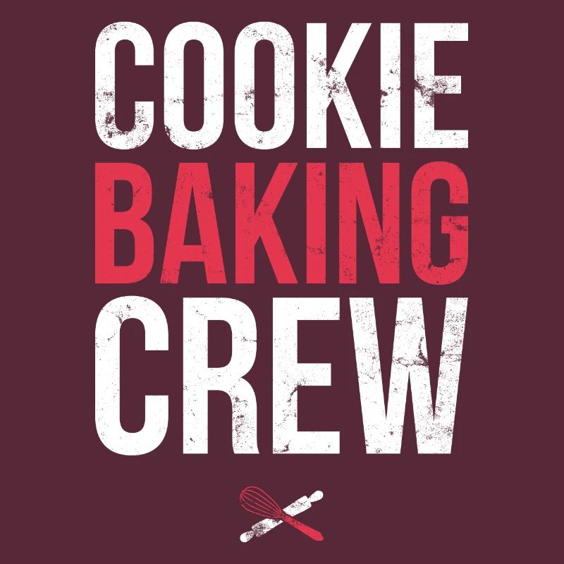 Cookie Baking Crew For Bakers Or Baking Fans