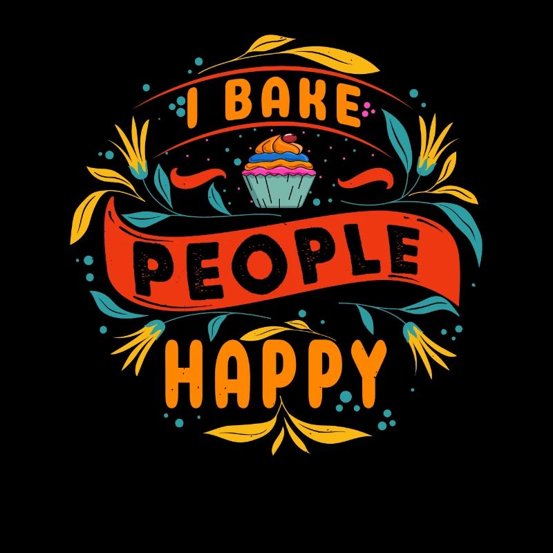 Ich Backe Menschen Glücklich Für Bäcker Oder