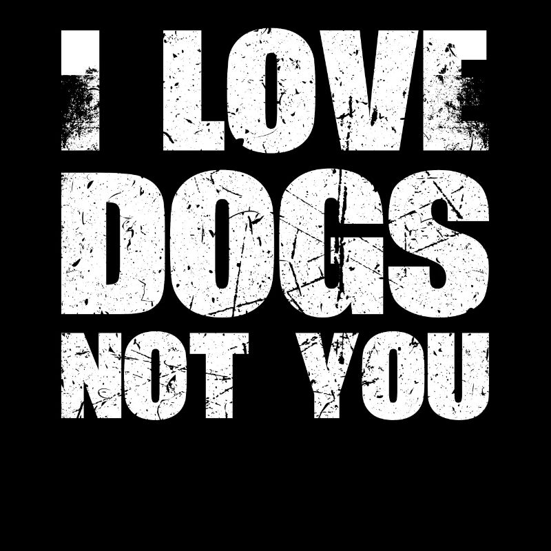 J’aime les chiens, pas vous concevez pour