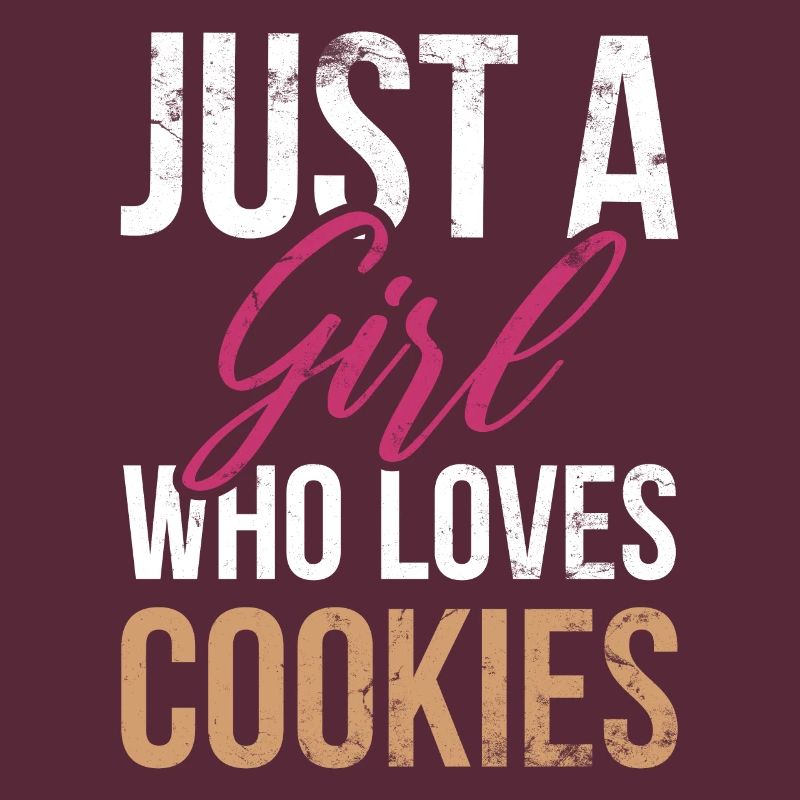 Nur Ein Mädchen, Das Kekse Zum Bäcker Oder Backen