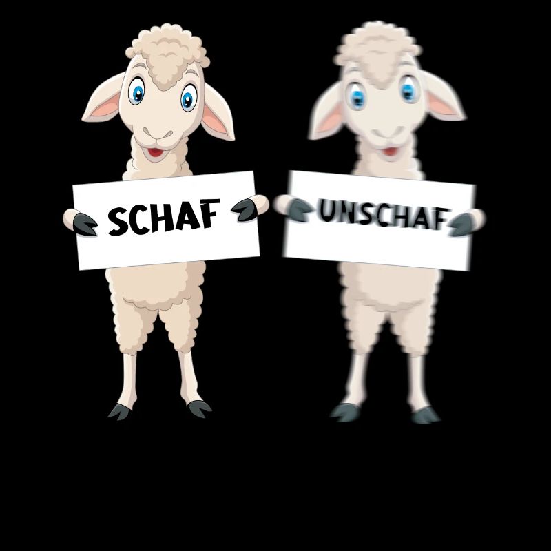 Schaf, Unschaf, Gestochen Schaf, Wortspiel