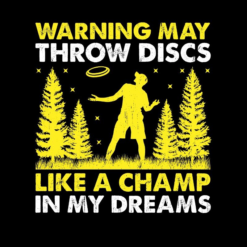 Disc Golf Player Disc Golfer Frisbee Player Par Pu