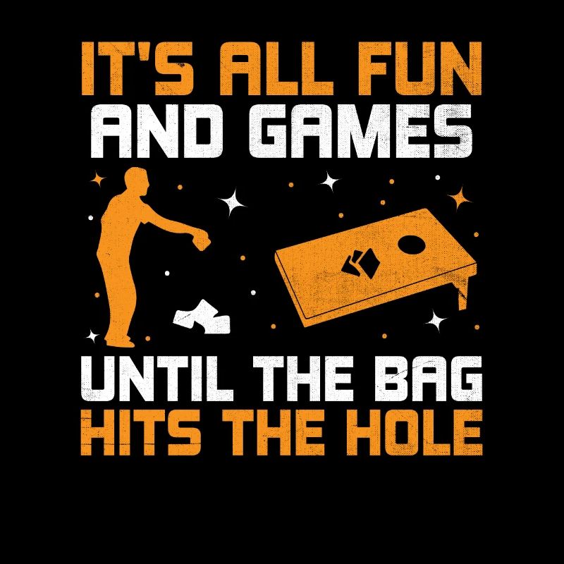 Joueurs De Cornhole Cornhole Sports Drôle De Cornhole Be