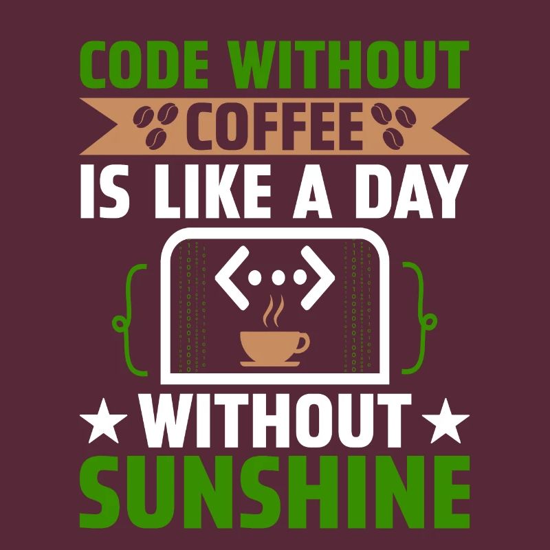 Kaffee-Codierung Programmierer Programmierer Entwickler Nerd Coff