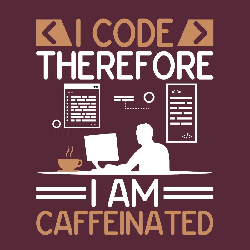 Kaffee-Codierung Programmierer Programmierer Entwickler Nerd Coff