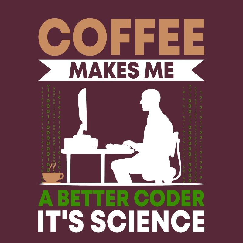 Coffee Coding Programmer Coder Developer Nerd Coff